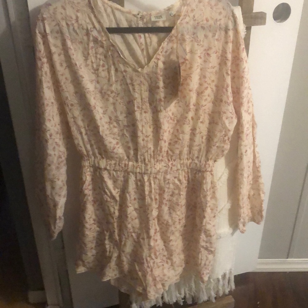 True Grit shorts romper